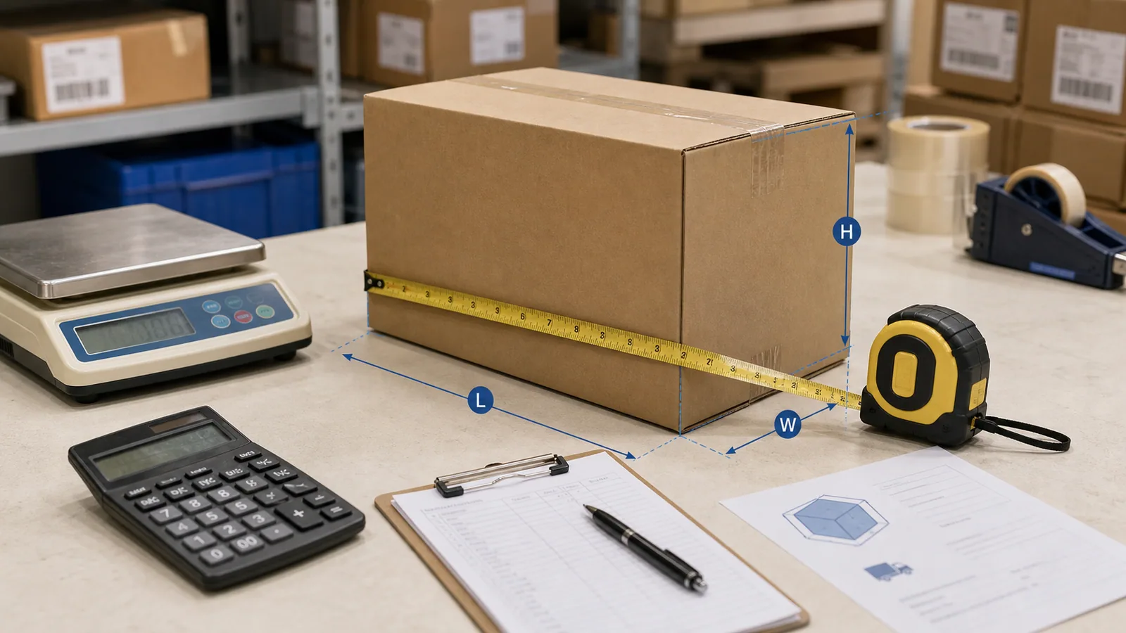 Shipping weight before quote